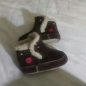 Timberland crib booties